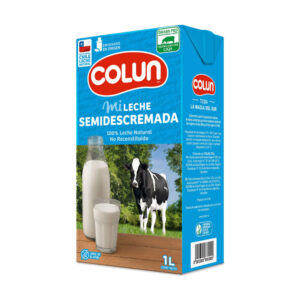 Leche Semidescremada marca Colun (1 lt)