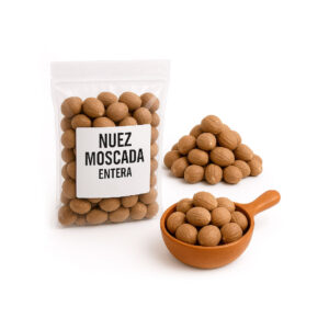 Nuez Moscada Entera (1 Kg)