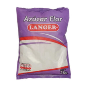Azúcar Flor marca Langer (1 kg)